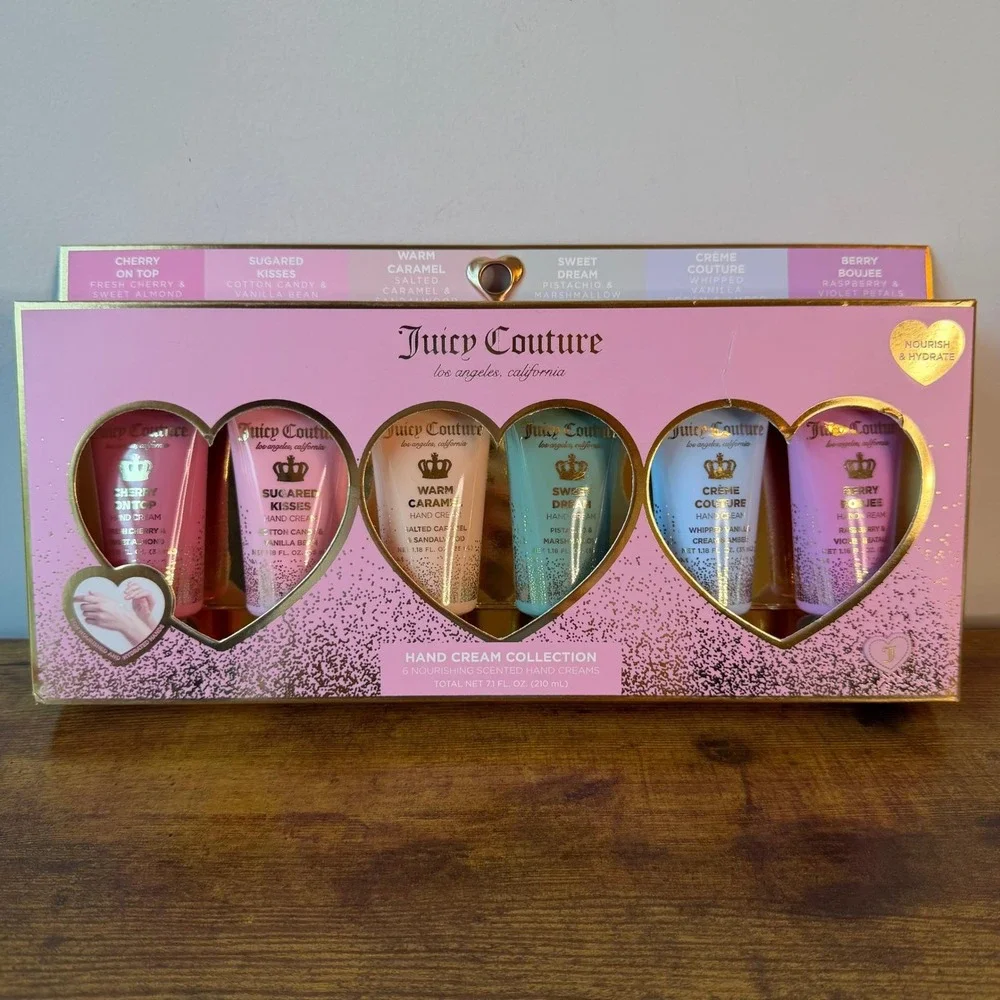 New Juicy Couture 6 pck Scented Fragrance Hand Lotions 35ml Skincare Vanilla